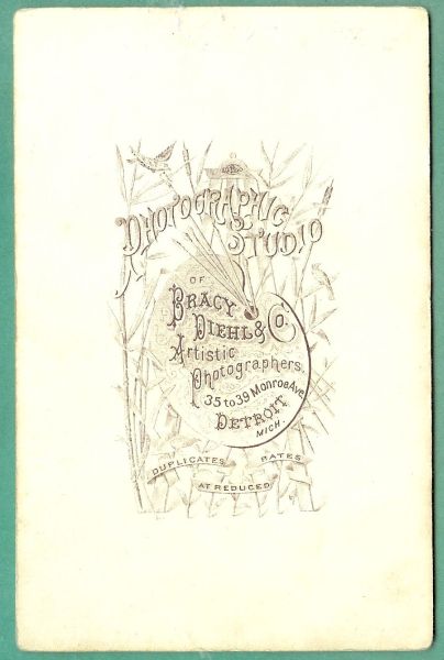 1883 Bracy Diehl & Co Cabinets
